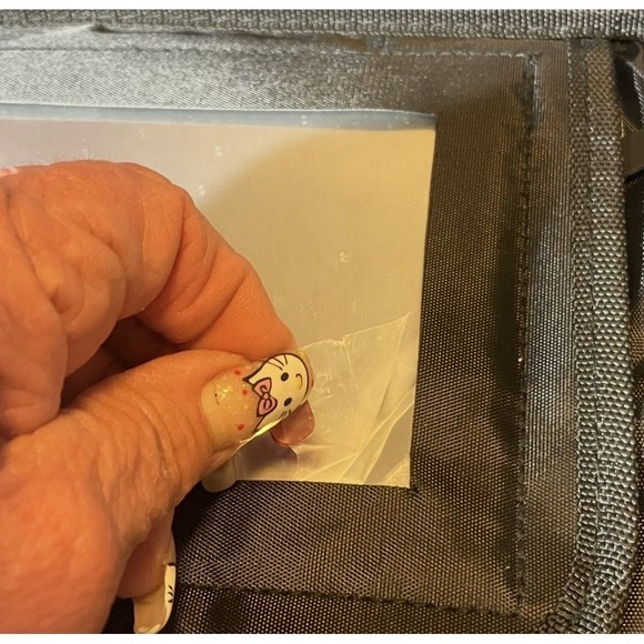 Monat Glow On The Go Travel Case Toiletry Make Up Case Mirror Zip Compartment - Picture 6 of 10